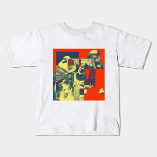 abstract bird Kids T-Shirt